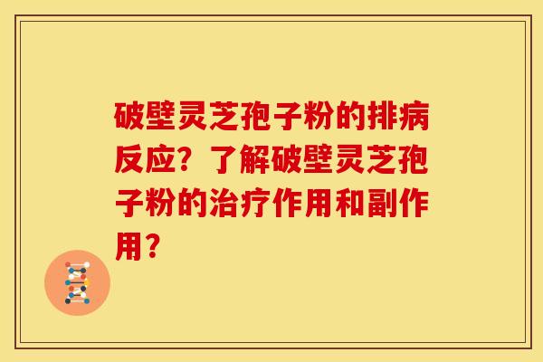 破壁灵芝孢子粉的排反应?了解破壁灵芝孢子粉的作用和副作用? 破壁灵芝孢子粉的排反应?了解破壁灵芝孢子粉的作用和副作用?