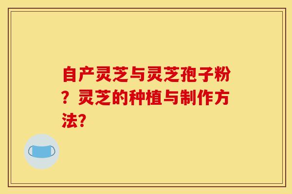 自产灵芝与灵芝孢子粉?灵芝的种植与制作方法? 自产灵芝与灵芝孢子粉?灵芝的种植与制作方法?