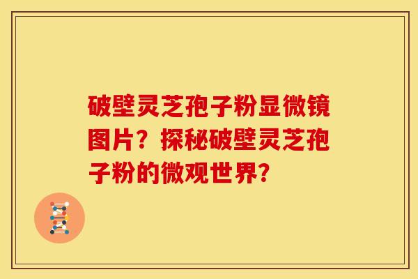 破壁灵芝孢子粉显微镜图片?探秘破壁灵芝孢子粉的微观世界? 破壁灵芝孢子粉显微镜图片?探秘破壁灵芝孢子粉的微观世界?