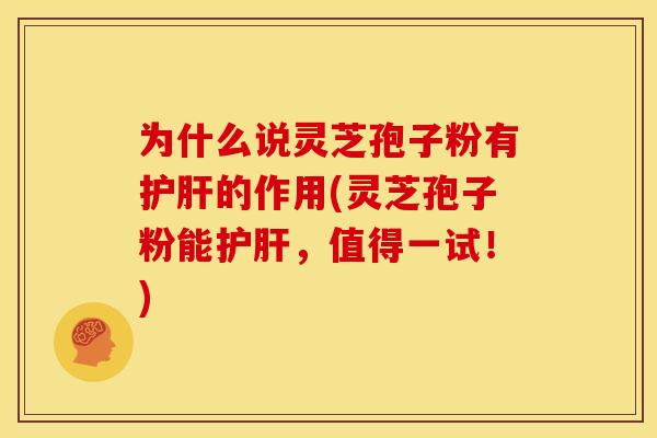 为什么说灵芝孢子粉有的作用(灵芝孢子粉能,值得一试!) 为什么说灵芝孢子粉有的作用(灵芝孢子粉能,值得一试!)