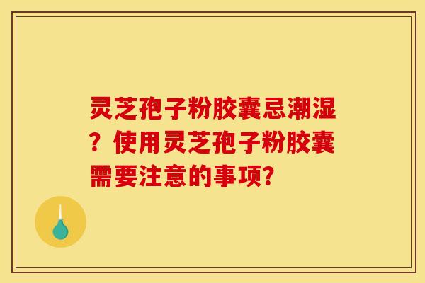 灵芝孢子粉胶囊忌潮湿?使用灵芝孢子粉胶囊需要注意的事项? 灵芝孢子粉胶囊忌潮湿?使用灵芝孢子粉胶囊需要注意的事项?