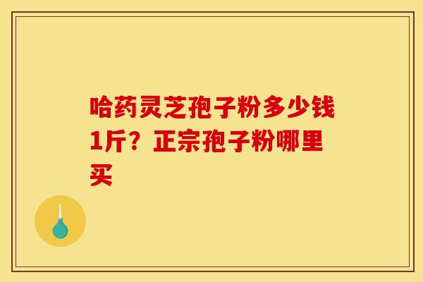 哈药灵芝孢子粉多少钱1斤?正宗孢子粉哪里买 哈药灵芝孢子粉多少钱1斤?正宗孢子粉哪里买