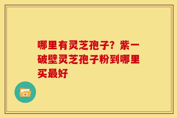 哪里有灵芝孢子?紫一破壁灵芝孢子粉到哪里买好 哪里有灵芝孢子?紫一破壁灵芝孢子粉到哪里买好