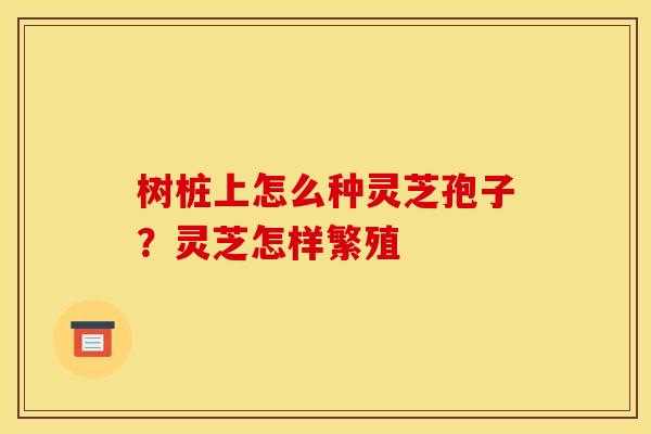 树桩上怎么种灵芝孢子?灵芝怎样繁殖 树桩上怎么种灵芝孢子?灵芝怎样繁殖