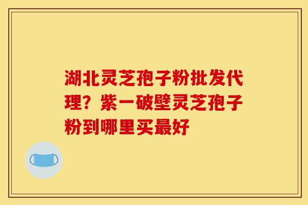湖北灵芝孢子粉批发代理?紫一破壁灵芝孢子粉到哪里买好 湖北灵芝孢子粉批发代理?紫一破壁灵芝孢子粉到哪里买好