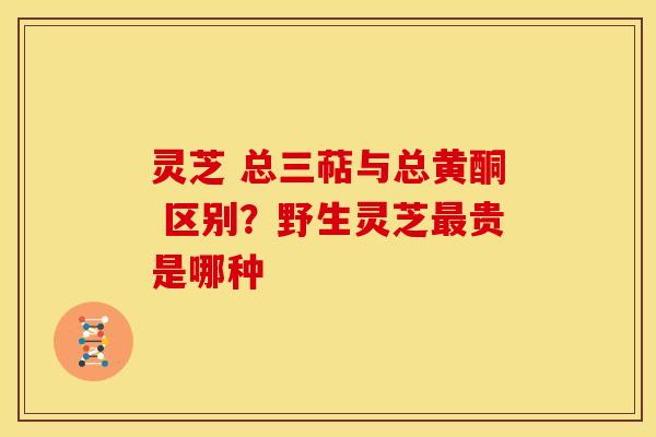 灵芝 总三萜与总黄酮 区别?野生灵芝贵是哪种 灵芝 总三萜与总黄酮 区别?野生灵芝贵是哪种