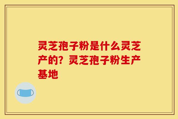 灵芝孢子粉是什么灵芝产的?灵芝孢子粉生产基地 灵芝孢子粉是什么灵芝产的?灵芝孢子粉生产基地