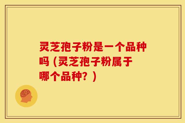 灵芝孢子粉是一个品种吗 (灵芝孢子粉属于哪个品种?) 灵芝孢子粉是一个品种吗 (灵芝孢子粉属于哪个品种?)