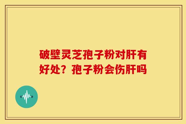 破壁灵芝孢子粉对有好处?孢子粉会伤吗 破壁灵芝孢子粉对有好处?孢子粉会伤吗