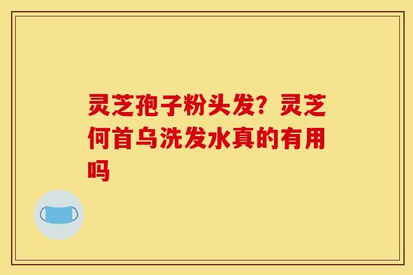 灵芝孢子粉头发?灵芝何首乌洗发水真的有用吗 灵芝孢子粉头发?灵芝何首乌洗发水真的有用吗