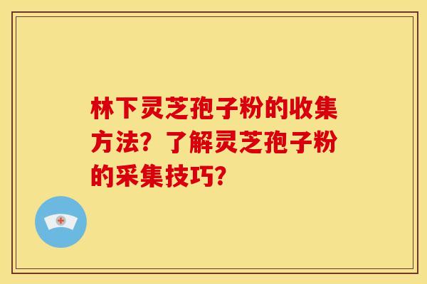 林下灵芝孢子粉的收集方法?了解灵芝孢子粉的采集技巧? 林下灵芝孢子粉的收集方法?了解灵芝孢子粉的采集技巧?