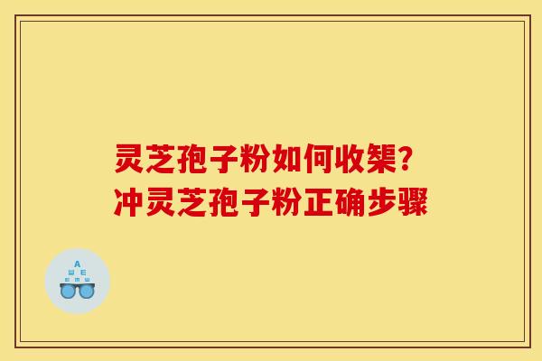 灵芝孢子粉如何收榘?冲灵芝孢子粉正确步骤 灵芝孢子粉如何收榘?冲灵芝孢子粉正确步骤