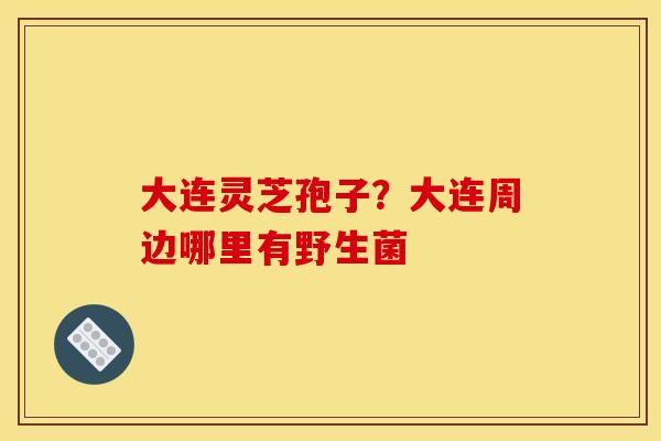 大连灵芝孢子?大连周边哪里有野生菌 大连灵芝孢子?大连周边哪里有野生菌
