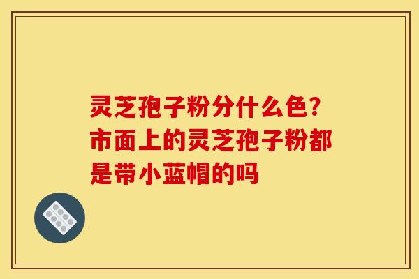 灵芝孢子粉分什么色？市面上的灵芝孢子粉都是带小蓝帽的吗