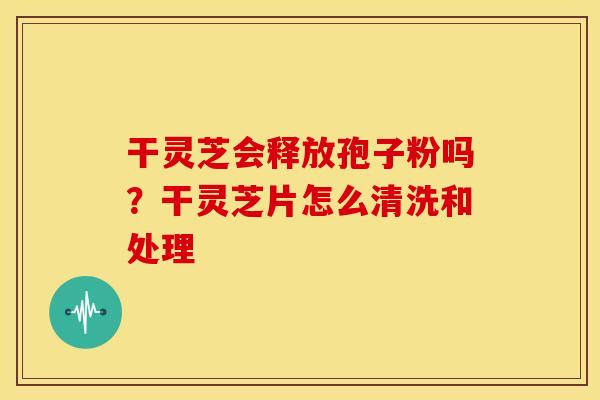 干灵芝会释放孢子粉吗?干灵芝片怎么清洗和处理 干灵芝会释放孢子粉吗?干灵芝片怎么清洗和处理