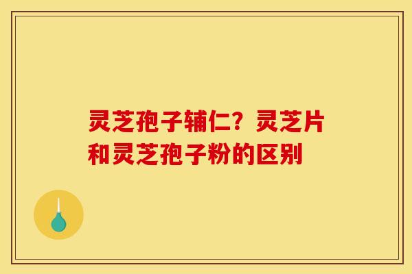 灵芝孢子辅仁?灵芝片和灵芝孢子粉的区别 灵芝孢子辅仁?灵芝片和灵芝孢子粉的区别