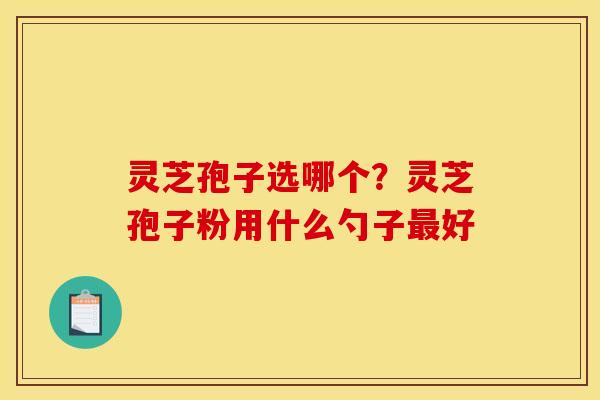 灵芝孢子选哪个?灵芝孢子粉用什么勺子好 灵芝孢子选哪个?灵芝孢子粉用什么勺子好