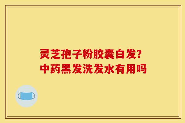 灵芝孢子粉胶囊白发?黑发洗发水有用吗 灵芝孢子粉胶囊白发?黑发洗发水有用吗