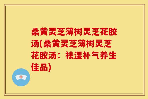 桑黄灵芝薄树灵芝花胶汤(桑黄灵芝薄树灵芝花胶汤:祛湿养生佳品) 桑黄灵芝薄树灵芝花胶汤(桑黄灵芝薄树灵芝花胶汤:祛湿养生佳品)