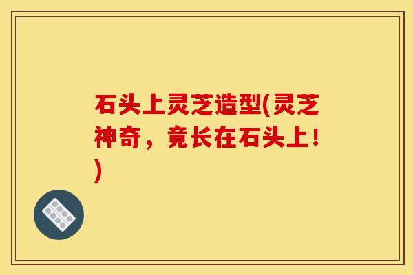 石头上灵芝造型(灵芝神奇，竟长在石头上！)
