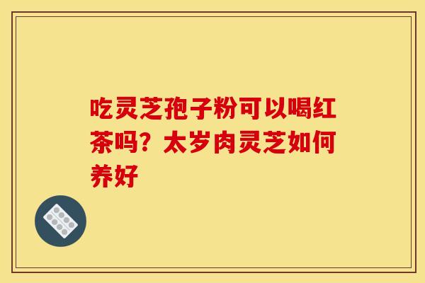 吃灵芝孢子粉可以喝红茶吗？太岁肉灵芝如何养好