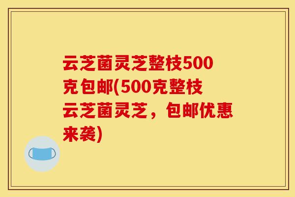 云芝菌灵芝整枝500克包邮(500克整枝云芝菌灵芝,包邮优惠来袭) 云芝菌灵芝整枝500克包邮(500克整枝云芝菌灵芝,包邮优惠来袭)