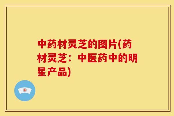 材灵芝的图片(药材灵芝:中医药中的明星产品) 材灵芝的图片(药材灵芝:中医药中的明星产品)
