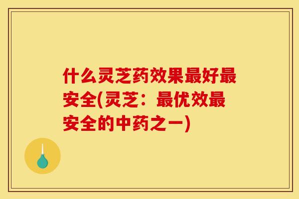 什么灵芝果好安全(灵芝:优效安全的之一) 什么灵芝果好安全(灵芝:优效安全的之一)
