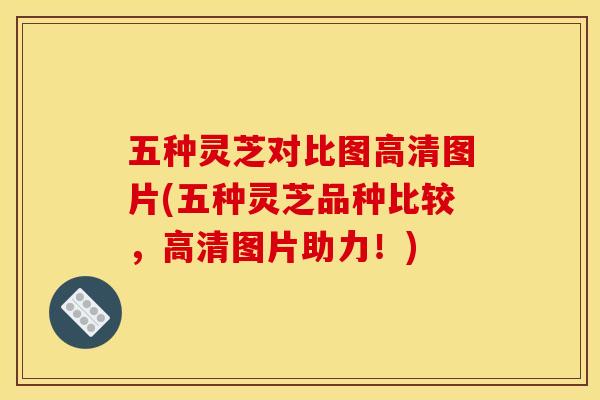 五种灵芝对比图高清图片(五种灵芝品种比较，高清图片助力！)