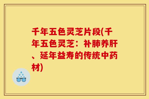 千年五色灵芝片段(千年五色灵芝:补养、延年益寿的传统材) 千年五色灵芝片段(千年五色灵芝:补养、延年益寿的传统材)