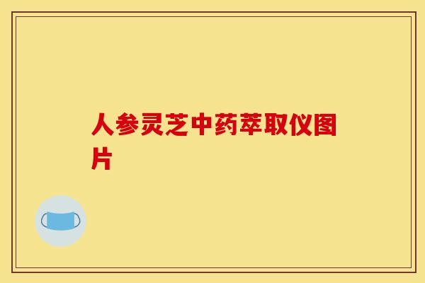 人参灵芝萃取仪图片 人参灵芝萃取仪图片