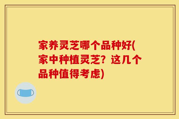 家养灵芝哪个品种好(家中种植灵芝?这几个品种值得考虑) 家养灵芝哪个品种好(家中种植灵芝?这几个品种值得考虑)