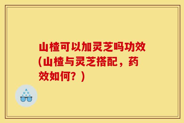 山楂可以加灵芝吗功效(山楂与灵芝搭配,如何?) 山楂可以加灵芝吗功效(山楂与灵芝搭配,如何?)