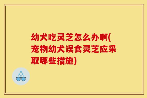 幼犬吃灵芝怎么办啊(宠物幼犬误食灵芝应采取哪些措施) 幼犬吃灵芝怎么办啊(宠物幼犬误食灵芝应采取哪些措施)