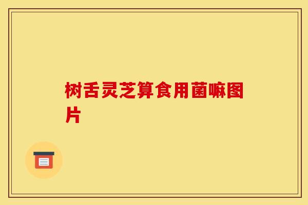 树舌灵芝算食用菌嘛图片 树舌灵芝算食用菌嘛图片