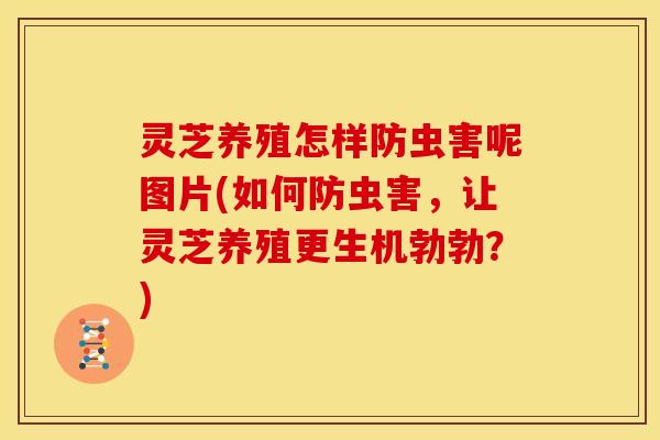 灵芝养殖怎样防虫害呢图片(如何防虫害,让灵芝养殖更生机勃勃?) 灵芝养殖怎样防虫害呢图片(如何防虫害,让灵芝养殖更生机勃勃?)