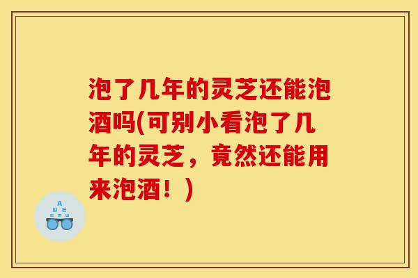 泡了几年的灵芝还能泡酒吗(可别小看泡了几年的灵芝,竟然还能用来泡酒!) 泡了几年的灵芝还能泡酒吗(可别小看泡了几年的灵芝,竟然还能用来泡酒!)