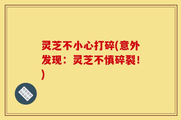 灵芝不小心打碎(意外发现：灵芝不慎碎裂！)