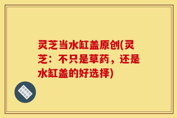 灵芝当水缸盖原创(灵芝:不只是草药,还是水缸盖的好选择) 灵芝当水缸盖原创(灵芝:不只是草药,还是水缸盖的好选择)