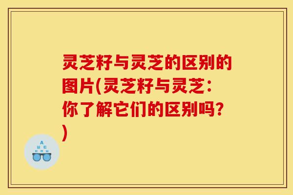 灵芝籽与灵芝的区别的图片(灵芝籽与灵芝:你了解它们的区别吗?) 灵芝籽与灵芝的区别的图片(灵芝籽与灵芝:你了解它们的区别吗?)