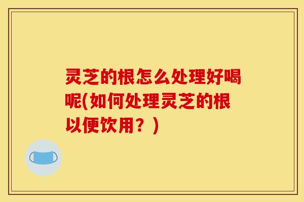 灵芝的根怎么处理好喝呢(如何处理灵芝的根以便饮用？)