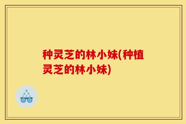 种灵芝的林小妹(种植灵芝的林小妹) 种灵芝的林小妹(种植灵芝的林小妹)