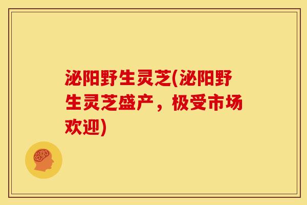 泌阳野生灵芝(泌阳野生灵芝盛产,极受市场欢迎) 泌阳野生灵芝(泌阳野生灵芝盛产,极受市场欢迎)