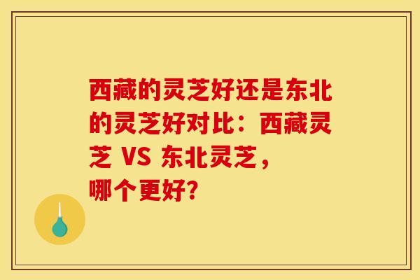 西藏的灵芝好还是东北的灵芝好对比:西藏灵芝 VS 东北灵芝,哪个更好? 西藏的灵芝好还是东北的灵芝好对比:西藏灵芝 VS 东北灵芝,哪个更好?