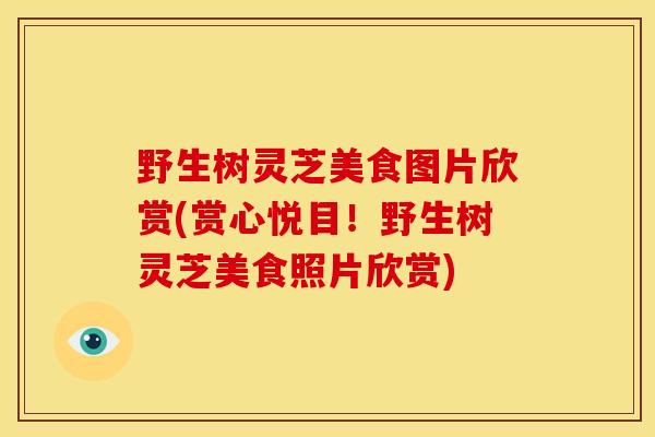 野生树灵芝美食图片欣赏(赏心悦目!野生树灵芝美食照片欣赏) 野生树灵芝美食图片欣赏(赏心悦目!野生树灵芝美食照片欣赏)