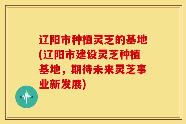 辽阳市种植灵芝的基地(辽阳市建设灵芝种植基地,期待未来灵芝事业新发展) 辽阳市种植灵芝的基地(辽阳市建设灵芝种植基地,期待未来灵芝事业新发展)