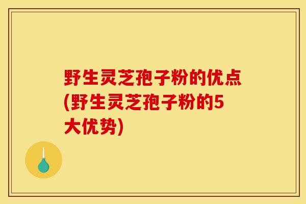 野生灵芝孢子粉的优点(野生灵芝孢子粉的5大优势) 野生灵芝孢子粉的优点(野生灵芝孢子粉的5大优势)