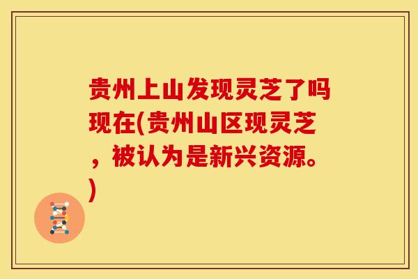 贵州上山发现灵芝了吗现在(贵州山区现灵芝,被认为是新兴资源。) 贵州上山发现灵芝了吗现在(贵州山区现灵芝,被认为是新兴资源。)