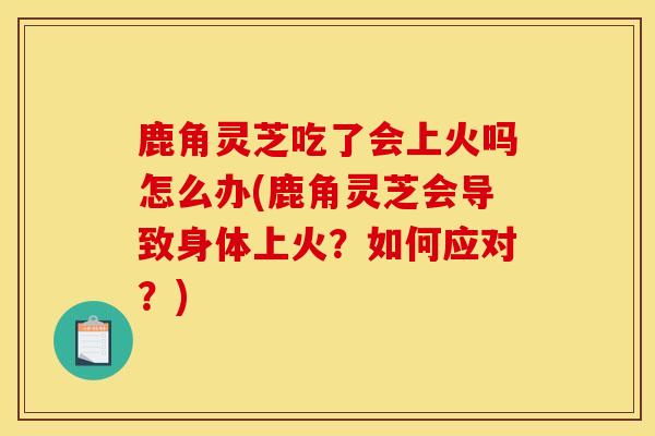 鹿角灵芝吃了会上火吗怎么办(鹿角灵芝会导致身体上火?如何应对?) 鹿角灵芝吃了会上火吗怎么办(鹿角灵芝会导致身体上火?如何应对?)