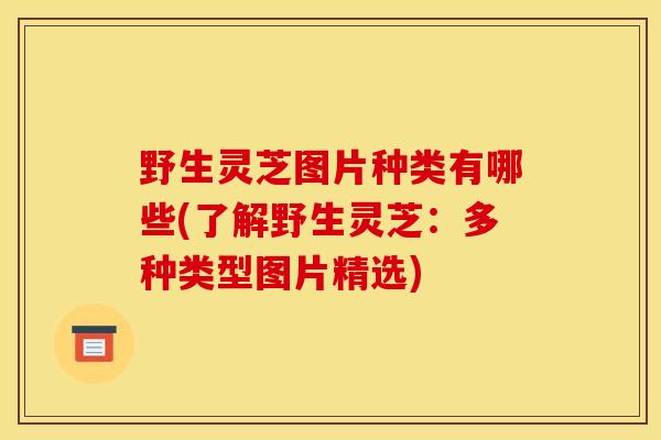 野生灵芝图片种类有哪些(了解野生灵芝:多种类型图片精选) 野生灵芝图片种类有哪些(了解野生灵芝:多种类型图片精选)